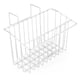 thumbnail image 4 of Organizador de cocina para toallas, jabón y esponjas - Cesta colgante de drenaje de grado 304 de acero inoxidable para fregadero, 4 of 8