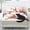 Black Cat Plum Blossom, variant on POLERO Fitted Sheet Set of 3 African South King Size Bed Sheets Set with Pillowcases Nonslip Cow Print Elastic Bedding Sheets Wrinkle Free Easy & Secure Fit