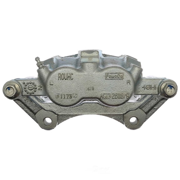 Raybestos Brakes FRC12051C Raybestos R-Line Reman Semi-Loaded Coated Caliper & Bracket Assy