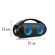 thumbnail image 4 of Bocina Portátil Bluetooth y luces + AUDIFONOS  Aiwa combo AWS500BT, 4 of 7