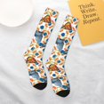 thumbnail image 6 of Bingfone Compression Socks for Women and Men Long Socks for Running Athletic Cycling Nurse-Butterflies Wild Insect, 6 of 8