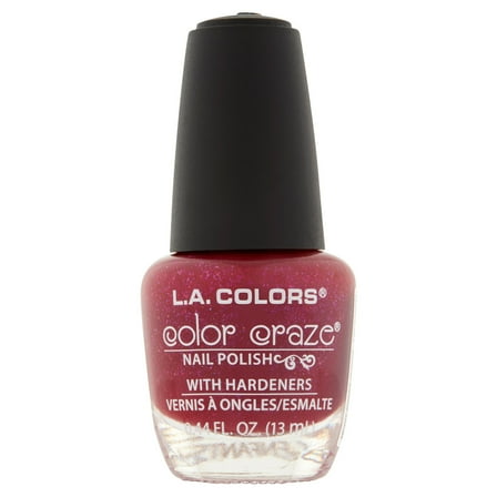 L.A. COLORS Color Craze Nail Polish, Power Outage, 0.44 fl oz