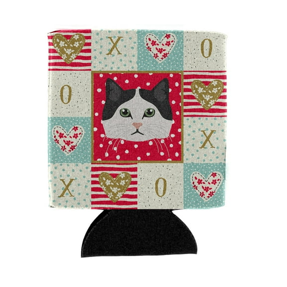 Carolines Treasures CK5152CC Ragamuffin Cat Love Can or Bottle Hugger Can Hugger multicolor