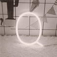 thumbnail image 3 of SHANJIA Upgraded Version Neon Letter, LED Alphabet Lights Up Letters USB Operated White Neon Wall Light for Bedroom,Birthday,Wedding Decor, 3 of 9