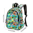 thumbnail image 2 of YIMWNYI Lightweight Waterproof Backpack with Quality Prints, Adjustable Shoulder Straps, Breathable Design, Multiple Compartments for Travel, Daily Use, and Everyday Essentials, 2 of 6