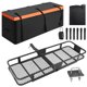 thumbnail image 1 of QinaQin Canastilla de carga para enganche de acero con bolsa impermeable de 15 pies cúbicos, medida 60 x 20 x 5.9 pulgadas y capacidad de 200 lb, 1 of 5