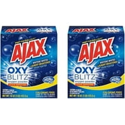 Ajax Oxy Blitz Powder Stain Remover & Multi Purpose Cleaner Chlorine Free, 16 OZ, 2 pk