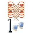 thumbnail image 3 of 12 cadenas genéricas para neumáticos de nieve, tracción de emergencia, cadenas de nieve multifunción antideslizantes para camionetas en caminos, 3 of 8