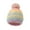 Pink, variant on Gradient Winter Knit Hat for Men Women Warm Thickened Wool Beanie Soft Acrylic Fleece Lined Cold Weather Cap with Pom Pom