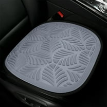 Elainilye Breathable Car Seat Cushion, Soft Leaf Patterned Cooling Pad, Comfortable Ventilated Mesh Car Seat Cover for Summer, Home, Office, and Travel Use