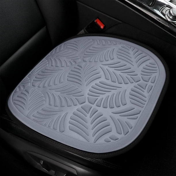 Cojín para asiento de coche ZJT250128401 | Funda transpirable de poliéster con relieve | Almohadilla de malla para todo tipo de clima | Soporte cómodo y duradero para conducir, oficina y uso dom