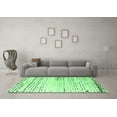 thumbnail image 3 of Ahgly Company Indoor Rectangle Solid Emerald Green Modern Area Rugs, 2' x 3', 3 of 4