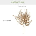 thumbnail image 6 of Gymnture christmas Christmas Golden Leaves Artificial Foliage Xmas Decor (70 characters), 6 of 10