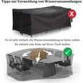 thumbnail image 4 of Outdoor Furniture Guardian, Patio Cover All Weather Protection, Ripstop Fabric Patio Furniture Defender With Adjustable Drawstring And Storage Bag For Outdoor Garden Indoor, 4 of 5