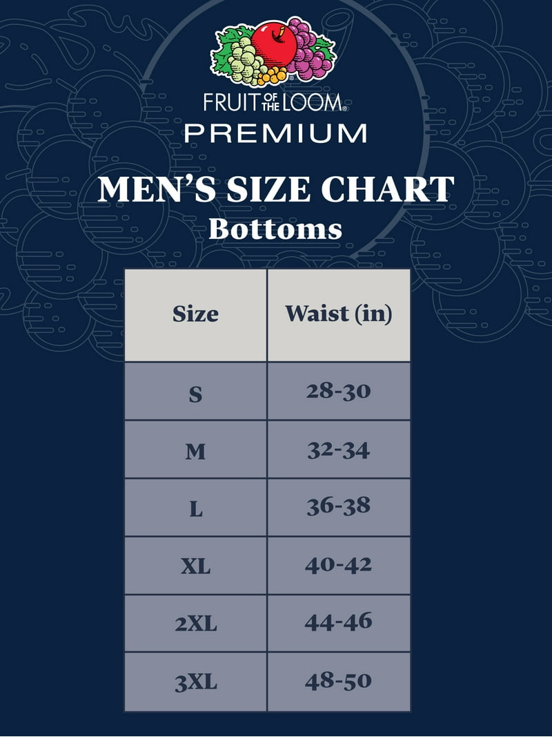 Fruit of the Loom Premium Men's White Briefs, 6-Pack, Eversoft