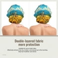 thumbnail image 2 of Disketp Field Bicycle Young Sunflower Adjustable Sleeping Hair Cap, Hairband Sleeping Cap Turban, Unisex, Available for Curly and Straight Hair, 2 of 6