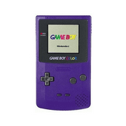 Refurbished Nintendo Game Boy Color - Grape with Battery Cover