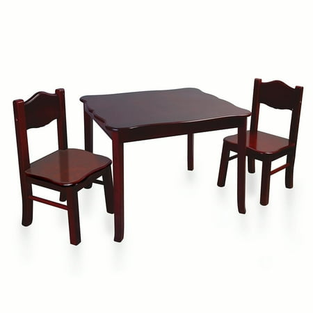 Guidecraft Classic Kids Table And Chairs Set Multiple Colors