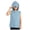 Sky Blue, variant on Baby Girl Tank Tops Dance Shirts for Girls Fashion Bow Tank Top Grey,Size 4-5 Years