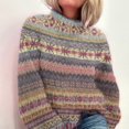 thumbnail image 2 of Gkeoshab Sweatshirt For Women Women's Classic Pullover Sweater, Timeless Crewneck Design in Soft Breathable Yarn for Versatile Layering and Everyday Casual Comfort Throughout the Season Beige L, 2 of 4