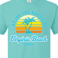thumbnail image 4 of Inktastic Summer Enjoy the Sunshine Virginia Beach Virginia in Blue T-Shirt, 4 of 5