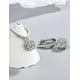 thumbnail image 4 of Arracadas Xtellar Aretes De Joyeria Fina Plata 925 Para Mujer Moissanitae sin perforacion arete largos de moda colgantes Plateado, 4 of 5