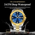 thumbnail image 3 of POEDAGAR Luxury Men Wristwatch Waterproof Luminous Week Date Original Man Watch Stainless Steel Sport Quartz Men's Watches Reloj, 3 of 5