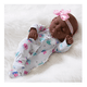 thumbnail image 3 of Bebé Reborn Muñeca De Cuerpo 10in ROPA BLANCO Y ELEFANTES COLORES, 3 of 5