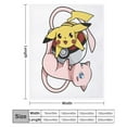 thumbnail image 4 of Pokemon Throw Blanket Cute Flannel for Boys Girls Men Women, 4 of 7