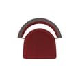 thumbnail image 3 of 861 Artemis 36" Swivel Bar Stool with Bronze Finish and Graph Ruby Seat and Back, 3 of 5