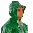 thumbnail image 4 of Tingley 3X Green SafetyFlex 17 mil PVC And Polyester Coveralls With Hook And Loop Closure And Hood, 4 of 4