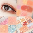 thumbnail image 1 of Milk Tea Eight-Color Eye Shadow Sequins Make-Up Glitter Beads Matte Beginner Eye Shadow Plate Bright Crystal Cosmetics, 1 of 7