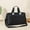 Black BK, variant on Giunmcul 50% Off Clear Multifunctional Waterproof Travel Bag Handbag Handbag Large Capacity Fitness Bag Sports Training Bag Luggage Bag Women's Bags