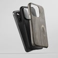 thumbnail image 7 of Rustic Wood Grain For All iPhone Series Tough Phone Case Natural Outdoor Dark Brown Gray, 7 of 7