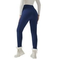 thumbnail image 3 of TEMOFON Women Winter Warm Thick Leggings Fleece Lined Stretchy Soft Thermal Sherpa Pants High Waist Tights, 3 of 9