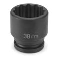 thumbnail image 1 of Grey Pneumatic 3146M 0.75 in. Drive x 46 mm 12 Point Socket, 1 of 2