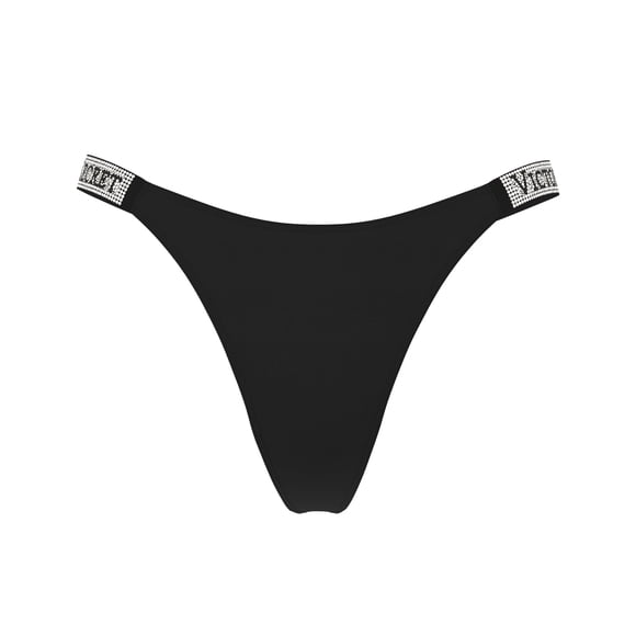 Tanga Victoria's Secret Very Sexy Shine Tira Negra M