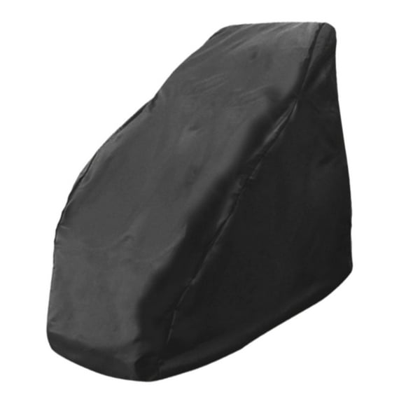 Decodeary Electric Massage Chair Cover Waterproof Multipurpose Outdoor Home for 135cmx80cmx125cm Garden Black 135x80x125cm