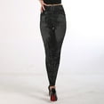 thumbnail image 4 of YUHAOTIN Yoga Pants Women Flare Tall Womens Jeans Bottom Pants Coloured Yoga Pants Highly Elastic Slim Nine Minute Pants Yoga Pants Plus Size for Women with Pockets Denim Leggings for Women, 4 of 6