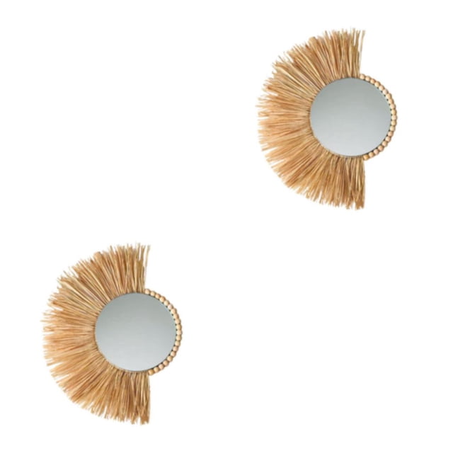 Billuyoard Nordic Wall Mirror Frame Small Mirrors for Corridor Entryway Hall Hotel Type3 NO3