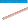 thumbnail image 4 of Uxcell 1/8 x 1/8 x 20" T2 Copper Square Bar, 2pcs Solid Flat Mill Stock, 4 of 5