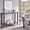 Black + Gold + Glass + Metal, variant on Glass Entryway Table 41 Long Narrow Console Table with Shelves, 2-Tier Sofa Table for Living Room, Hallway, Foyer, Corridor, Office, Black and Gold