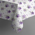 thumbnail image 5 of Pioneer Flower Floral Print Pattern Square Tablecloth, Waterproof Wipeable Spillproof Washable Table Cover for Home Kitchen Party and Daily Decor 42"x42", 5 of 6