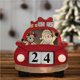 thumbnail image 4 of Bearachild Calendario de bloque de Navidad decorativo Calendario de Adviento de Calendario de bloque perpetuo con luz para escritorio mostrador Kits de decoración para fiestas Bearachild HA014704-00, 4 of 6