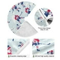 thumbnail image 4 of Yayeee Christmas Tree Skirt 47 inches for Xmas Tree Holiday Party Decoration, Blue Ice Hockey, 4 of 6