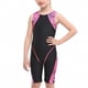thumbnail image 1 of Odeerbi 8-16 Años Niñas Color Bloque Gradiente Traje de Baño de Entrenamiento de Una Sola Pieza Traje de Baño Sin Mangas de Verano de Surf de Playa Seco Rápido, 1 of 9