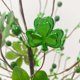 thumbnail image 4 of Festival Green Berry Leaf Grass Stakes, simulated leaf grass stakes, Irish Festival decorations, party outdoor decor, wedding ceremony decor, festival celebration, metal frame, tall stakes,, 4 of 7