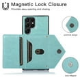 thumbnail image 5 of Samsung Galaxy S22 Ultra Case with Crossbody Wallet Case with Card Slots, Dteck PU Leather Kickstand Protective Cover with Lanyard Strap for Samsung Galaxy S22 Ultra 6.8 inch 2022,Mint, 5 of 5