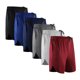 thumbnail image 3 of Pantalones cortos de entrenamiento 2 en 1 para hombre Bolsillos de secado rápido Baloncesto Correr, 3 of 7