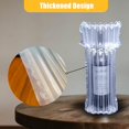 thumbnail image 2 of Rhsaae Thicken 16 Air Columns Wine Bottle Protector, 10PCS Upgrade Wine Bottle Travel Protector Bags with Tape and Pump, Reusable Inflatable Air Column Packaging Bubble Bag for Wine Transportation, 2 of 7